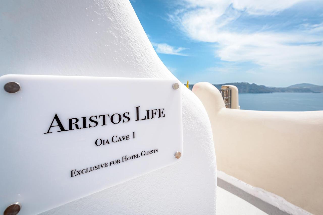 Aristos Life Luxury Cave Villas Oía Exteriör bild