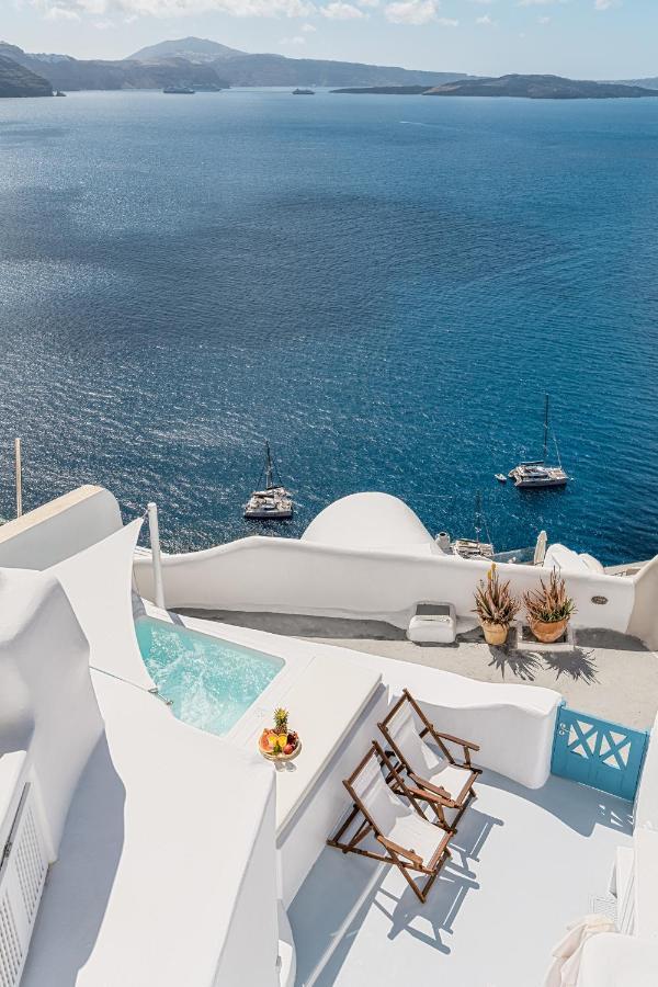 Aristos Life Luxury Cave Villas Oía Exteriör bild